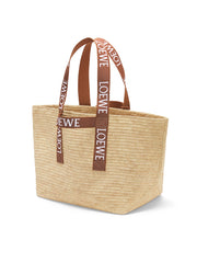 Fold Shopper Raffia Tote Bag