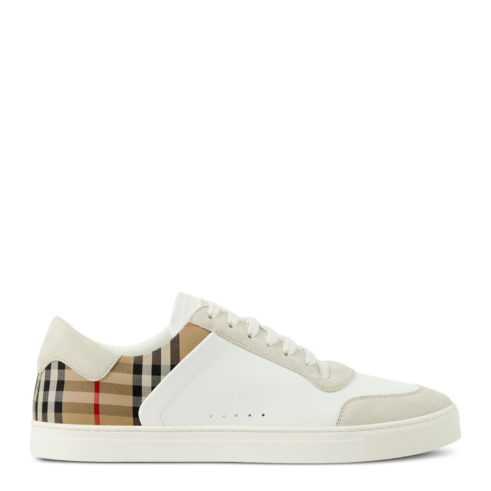 Leather Sneakers White