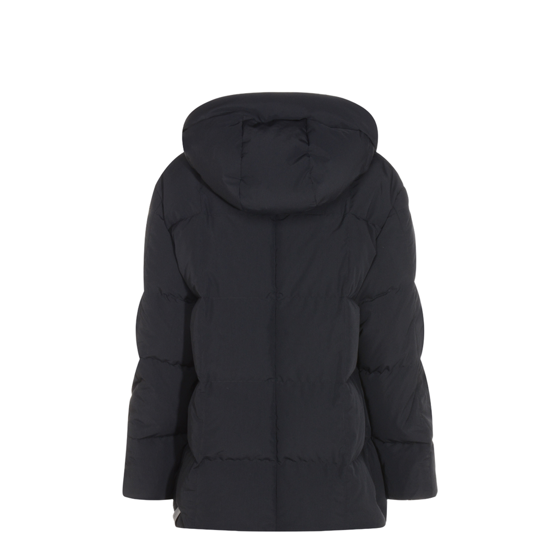 Quilted Coat Black