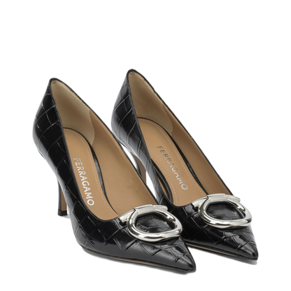 MAYFEYR - Ferragamo - Maxi Gancini 70Mm Pumps - 0794991