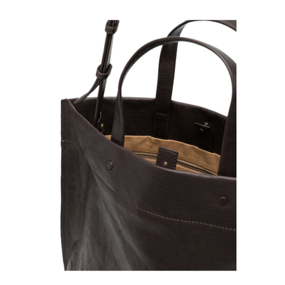 MAYFEYR - LIHANN GEORGE - Brown Leather Tote Bag - JANI8001222