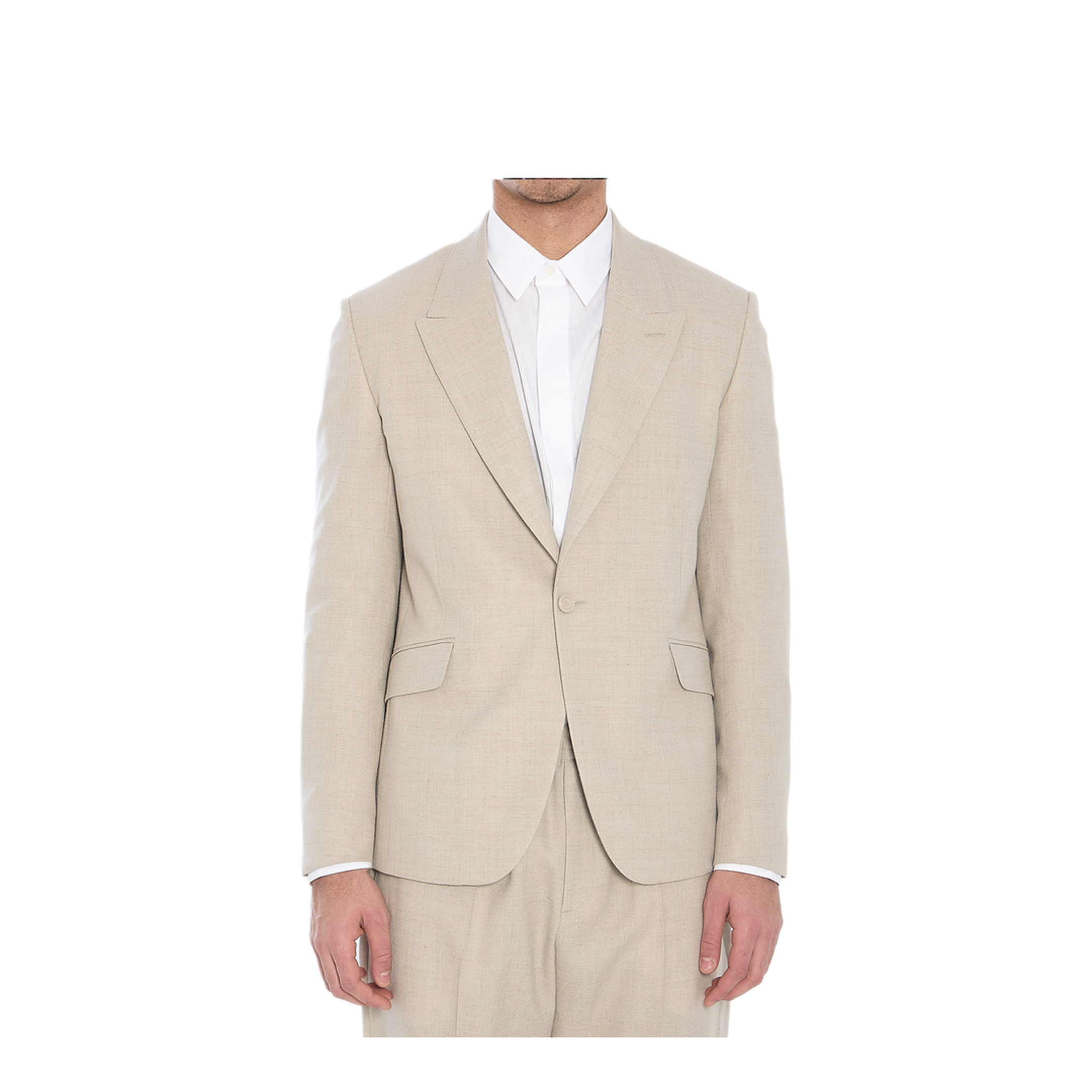 MAYFEYR - Dior - Wool And Linen Blend Single Breasted Jacket - 583C201A10001800
