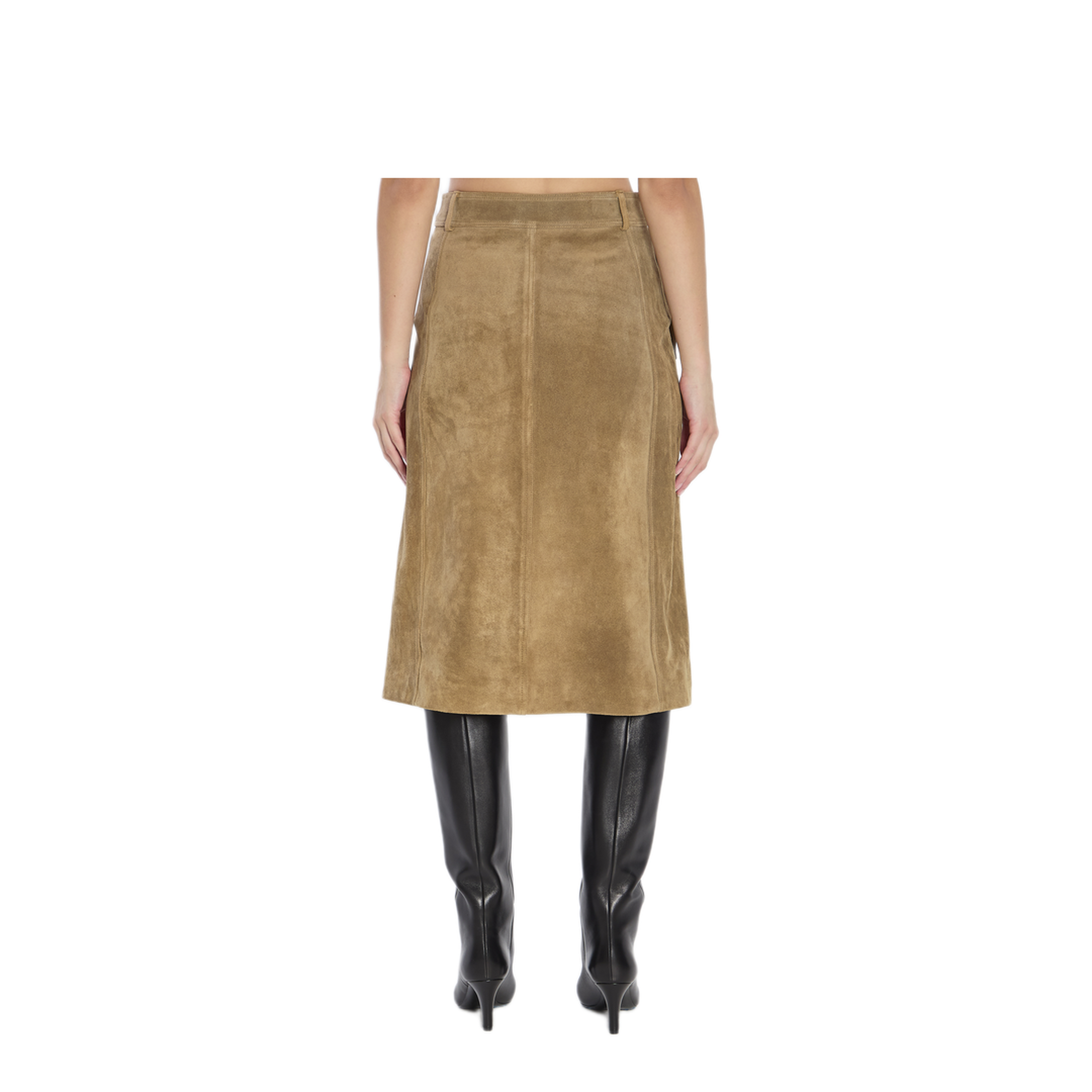 MAYFEYR - Arma - Elen Suede Skirt - 008L256072OLIVE