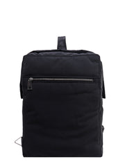 Nylon Backpack, Silver Hardware