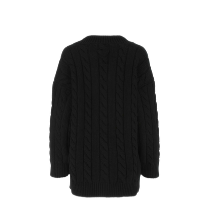 MAYFEYR - Prada - Black Wool Blend Oversize Cardigan - P25L38S22211BVF0002
