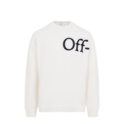 MAYFEYR - Off-White - Bookish Shared Knit Crewneck - 44MHE20QF26K001110