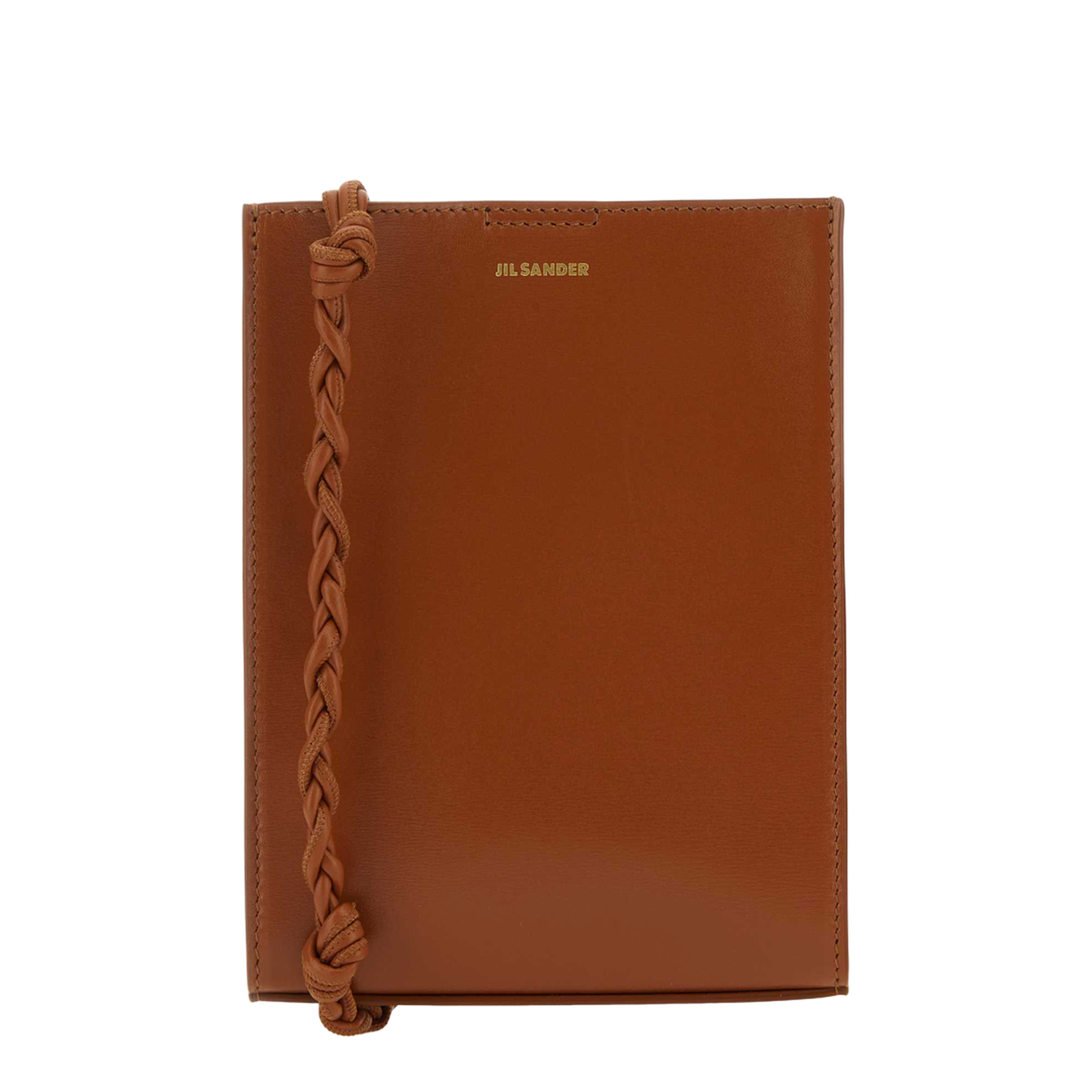 Biscuit Leather Small Tangle Shoulder Bag