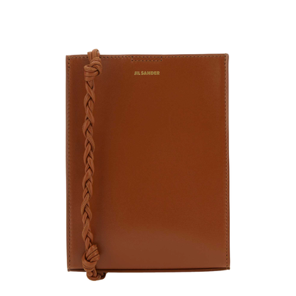 Biscuit Leather Small Tangle Shoulder Bag