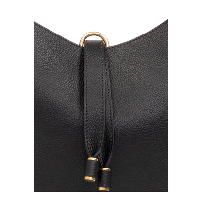 Small Marcie Hobo Bag in Grained Leather