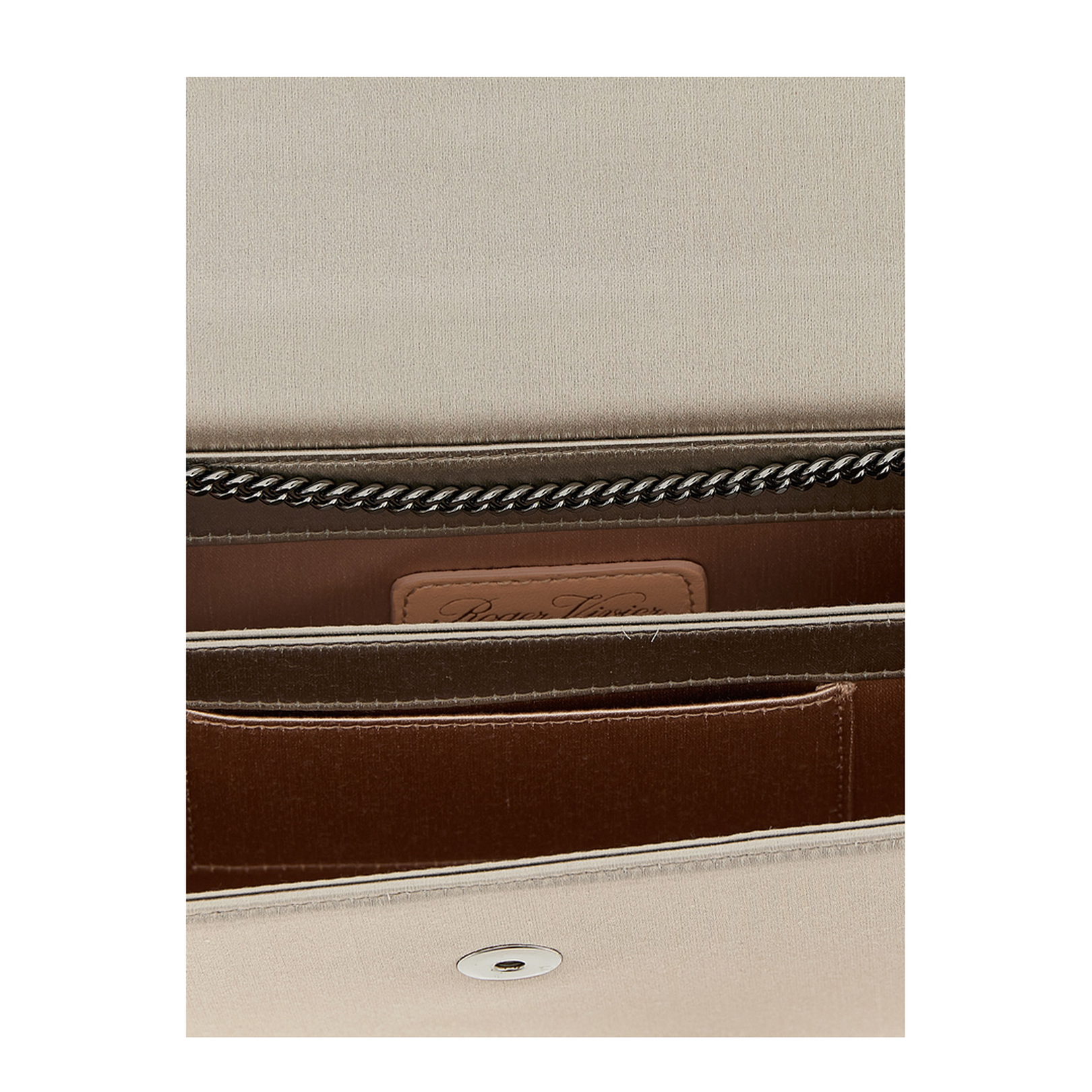 Efflorescence Clutch in Satin