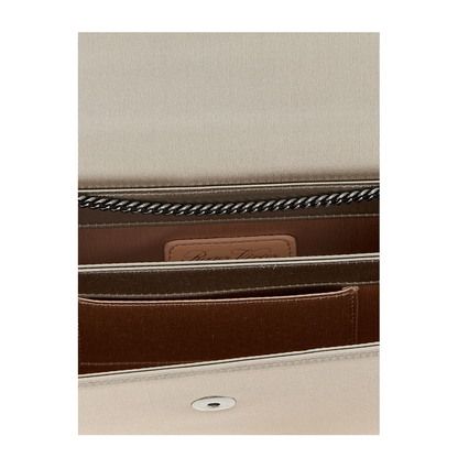 Efflorescence Clutch in Satin