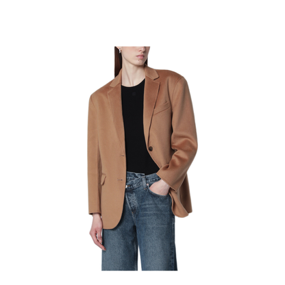 MAYFEYR - Anine Bing - Quinn Blazer In Wool And Cashmere - A-01-7073WO200