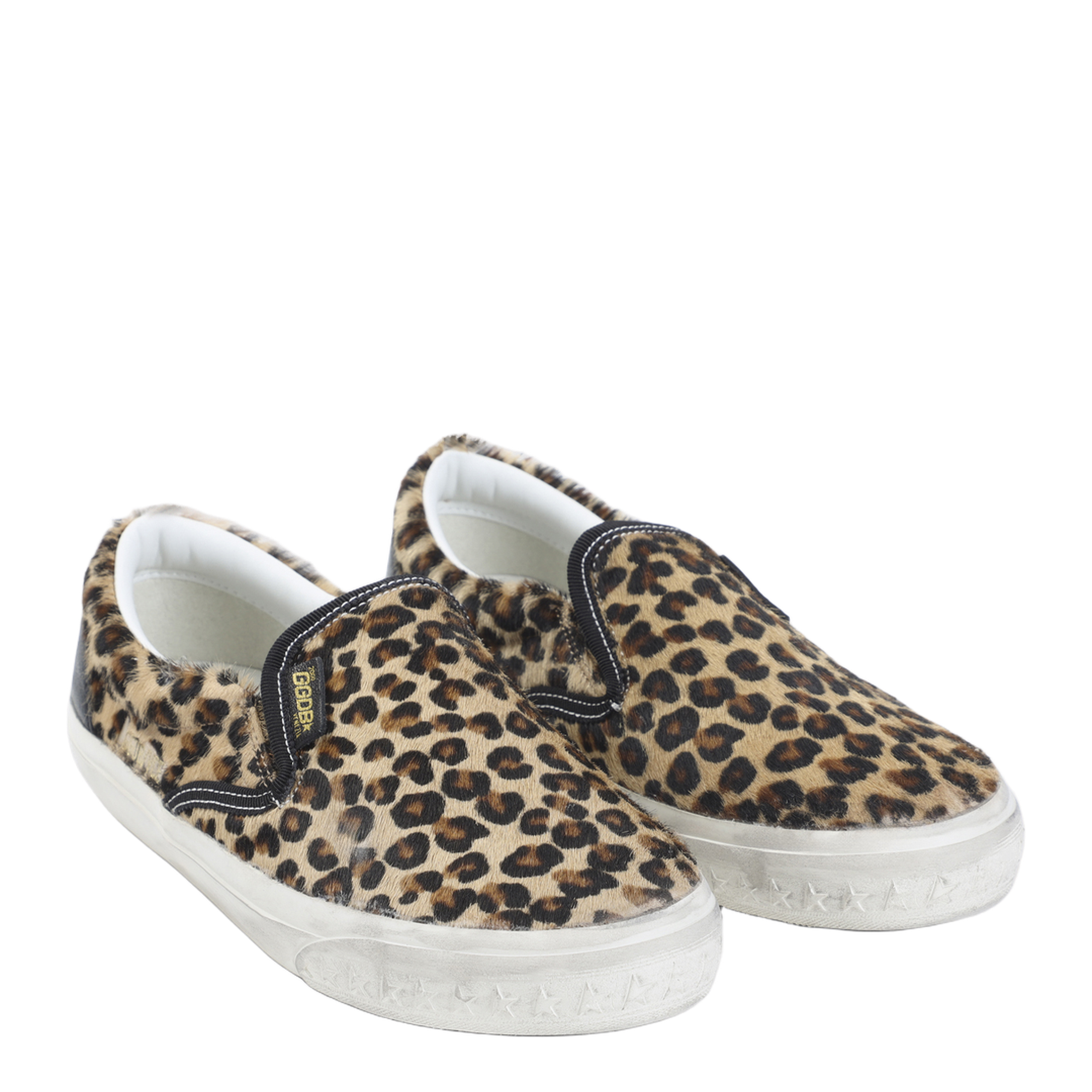 MAYFEYR - Golden Goose - Leopard Slip-On Sneakers - GWF00306F006948