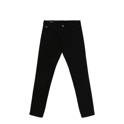 Black Denim Cotton Jeans