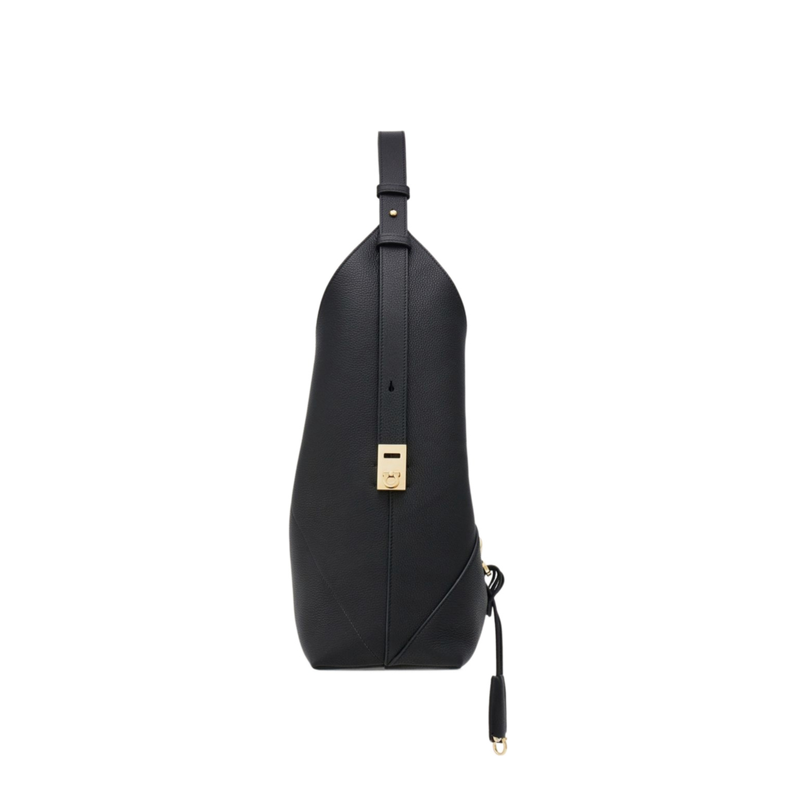 V-Shaped Hobo Bag