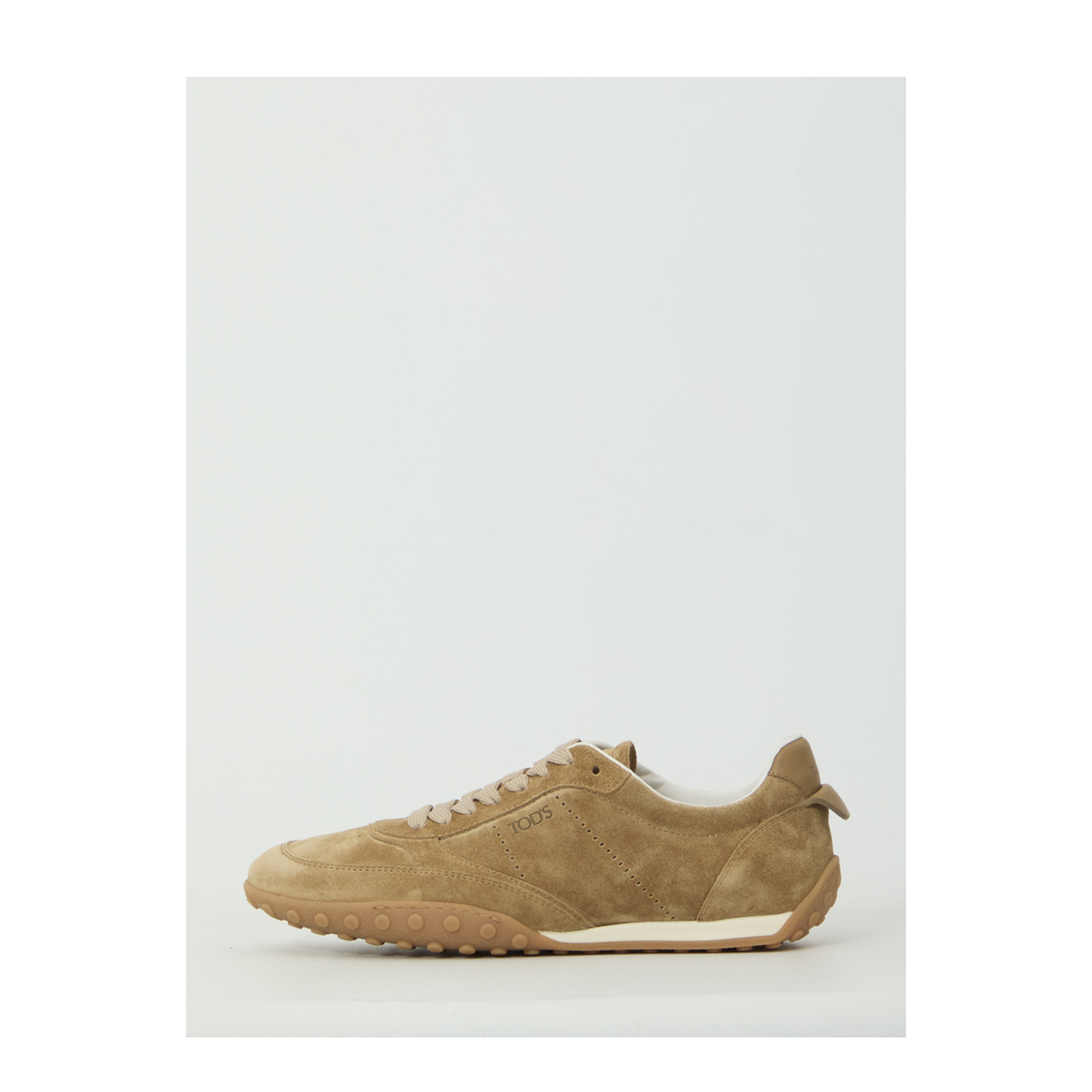 MAYFEYR - Tod's - Cappuccino Suede Sneakers - XXW13M0KO30VKDC806