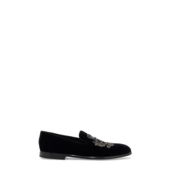 Dolce & Gabbana embroidered velvet loafers