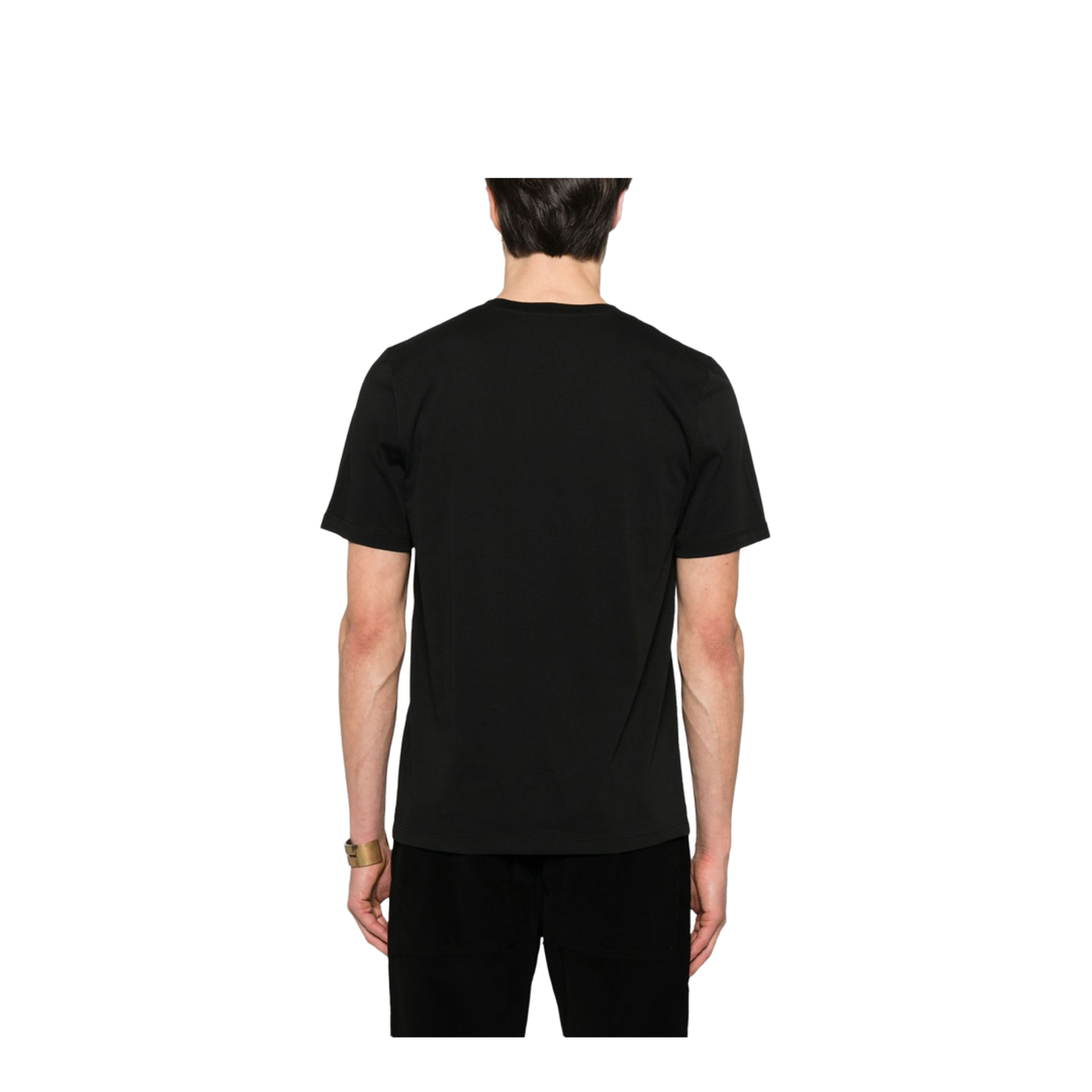 Black Cotton T-Shirt