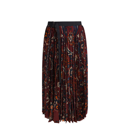MAYFEYR - Sacai - Floral Print Skirt - 25-07982701