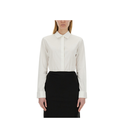 MAYFEYR - HELMUT LANG - Poplin Fitted Shirt - O01HW517C7J