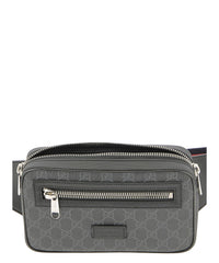 GG Supreme Belt Bag, Silver Hardware