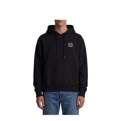 MAYFEYR - Off-White - Offline Half Arrow Skate Hoodie - OMBB085F26FLE00V00001
