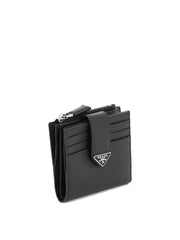 Man Black Leather Wallet