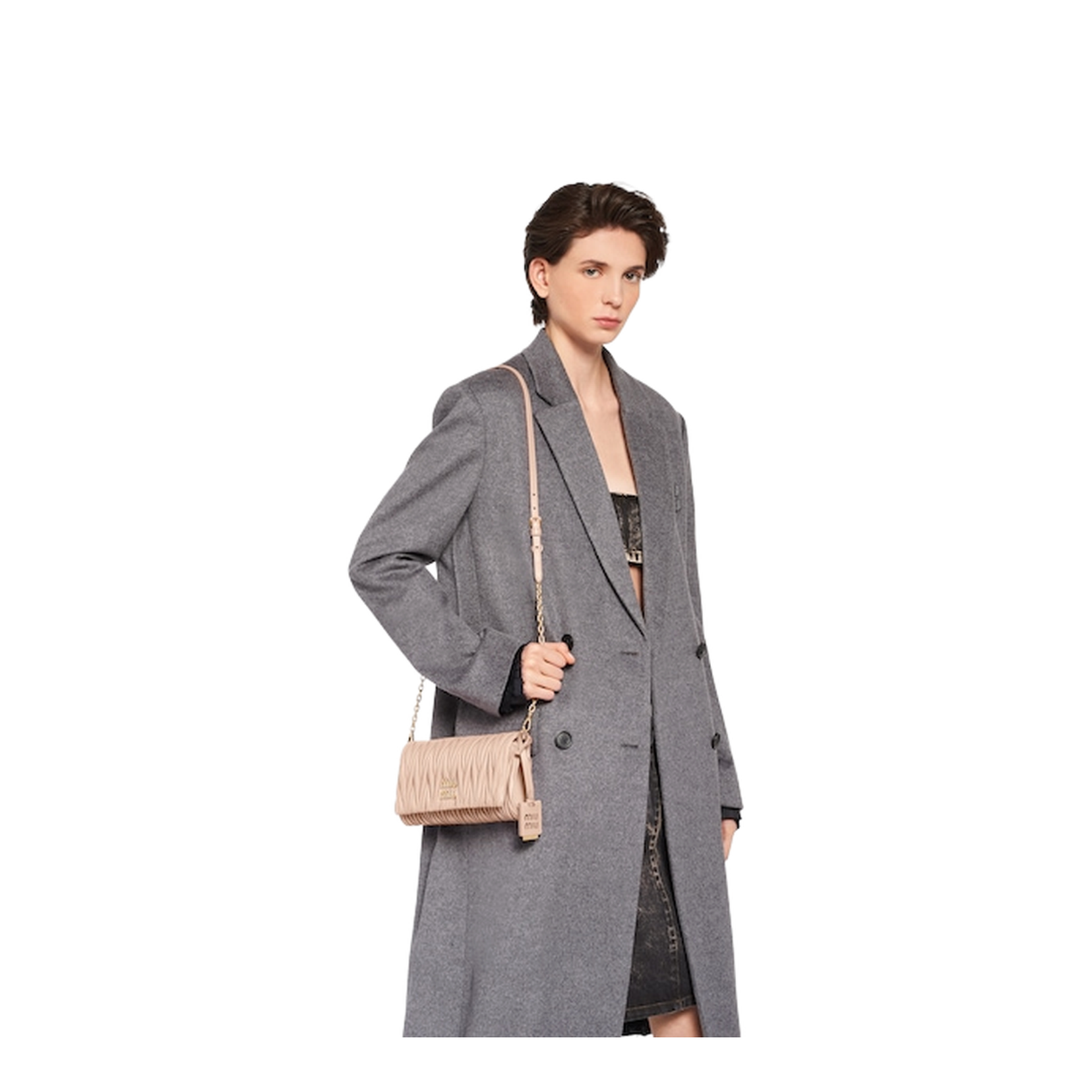Matelassé Shoulder Bag