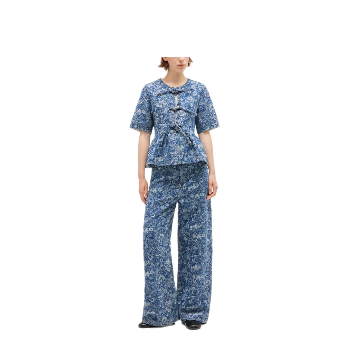 MAYFEYR - Ganni - Shirt Blue - J1909566