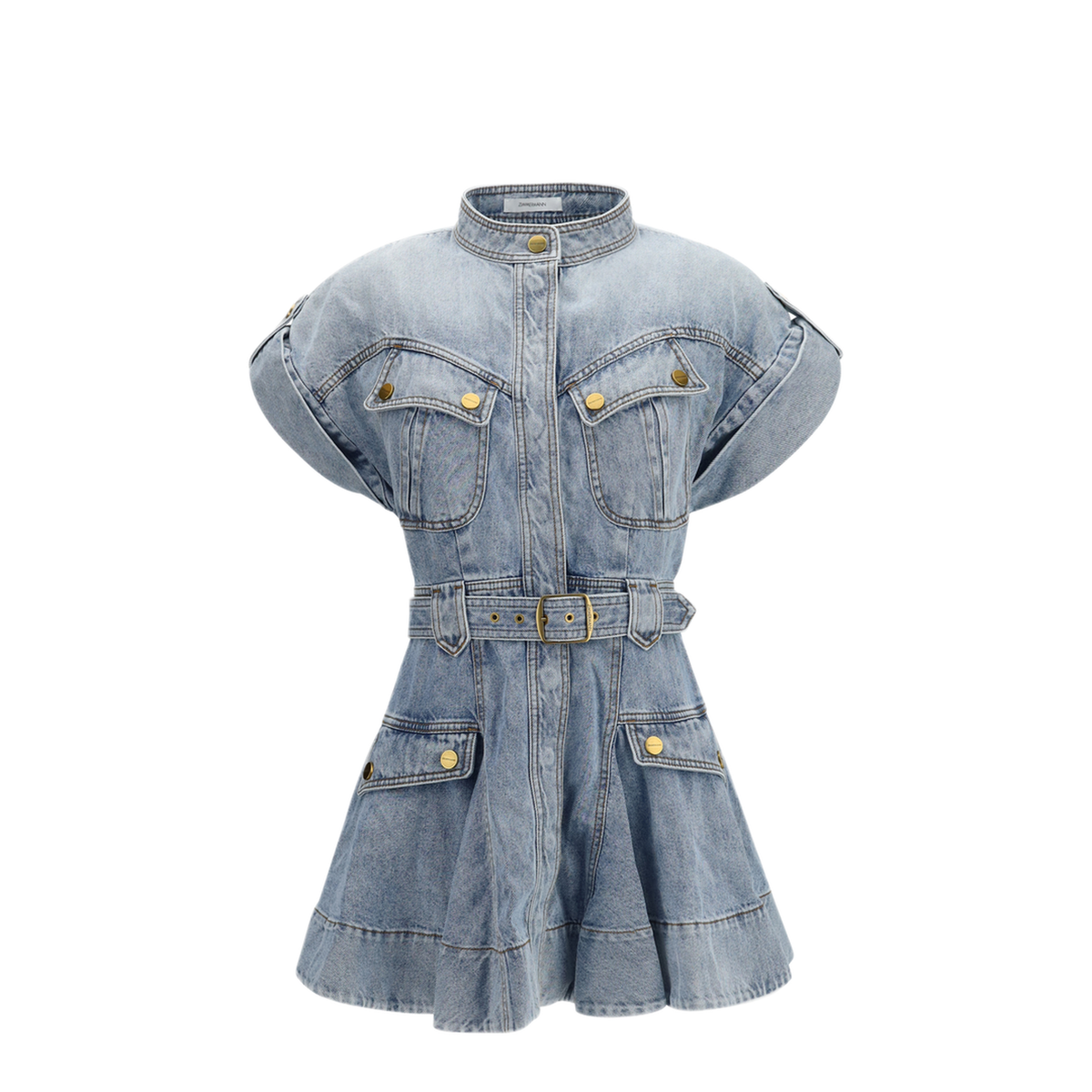 MAYFEYR - Zimmermann - Utility Denim Mini Dress - 1480DC27RSFM