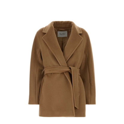 MAYFEYR - Max Mara - Camel Wool Mondina Coat - 2621086082600003