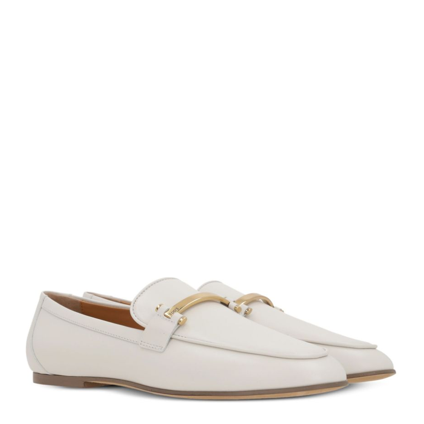 Tod's Flat Shoes White