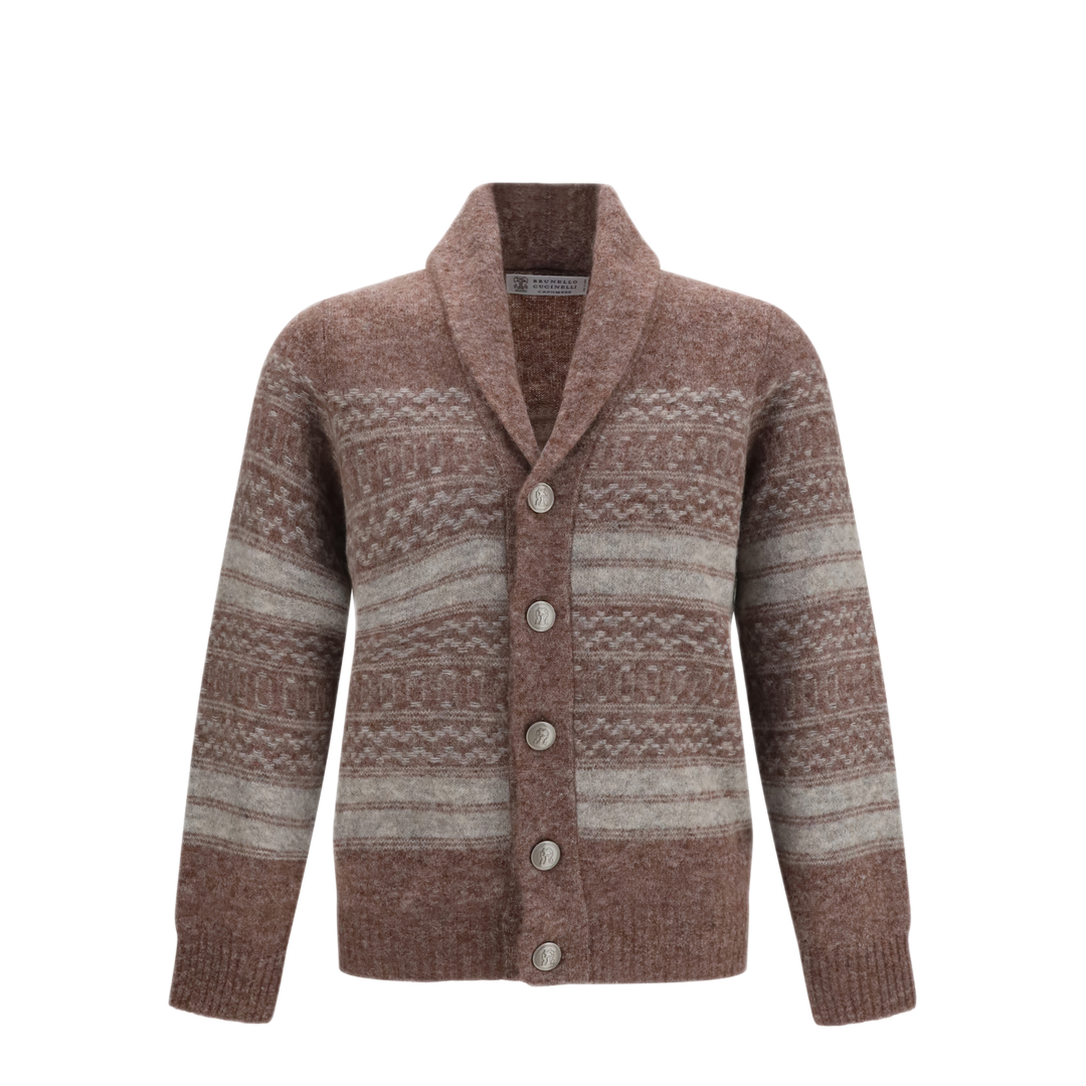 MAYFEYR - Brunello Cucinelli - V Neck Button Cardigan - MTF710006CTB53