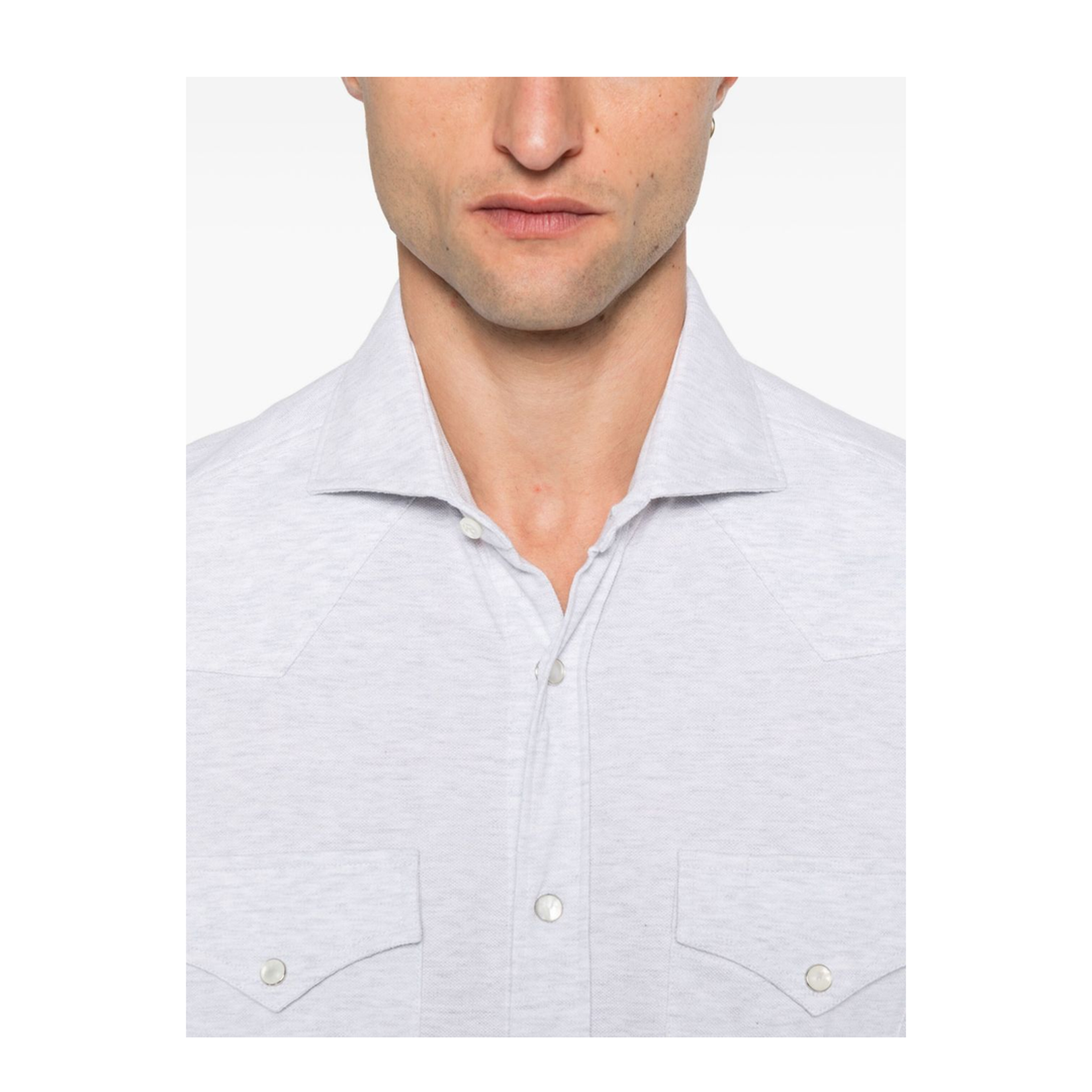 Piqué Cotton Shirt