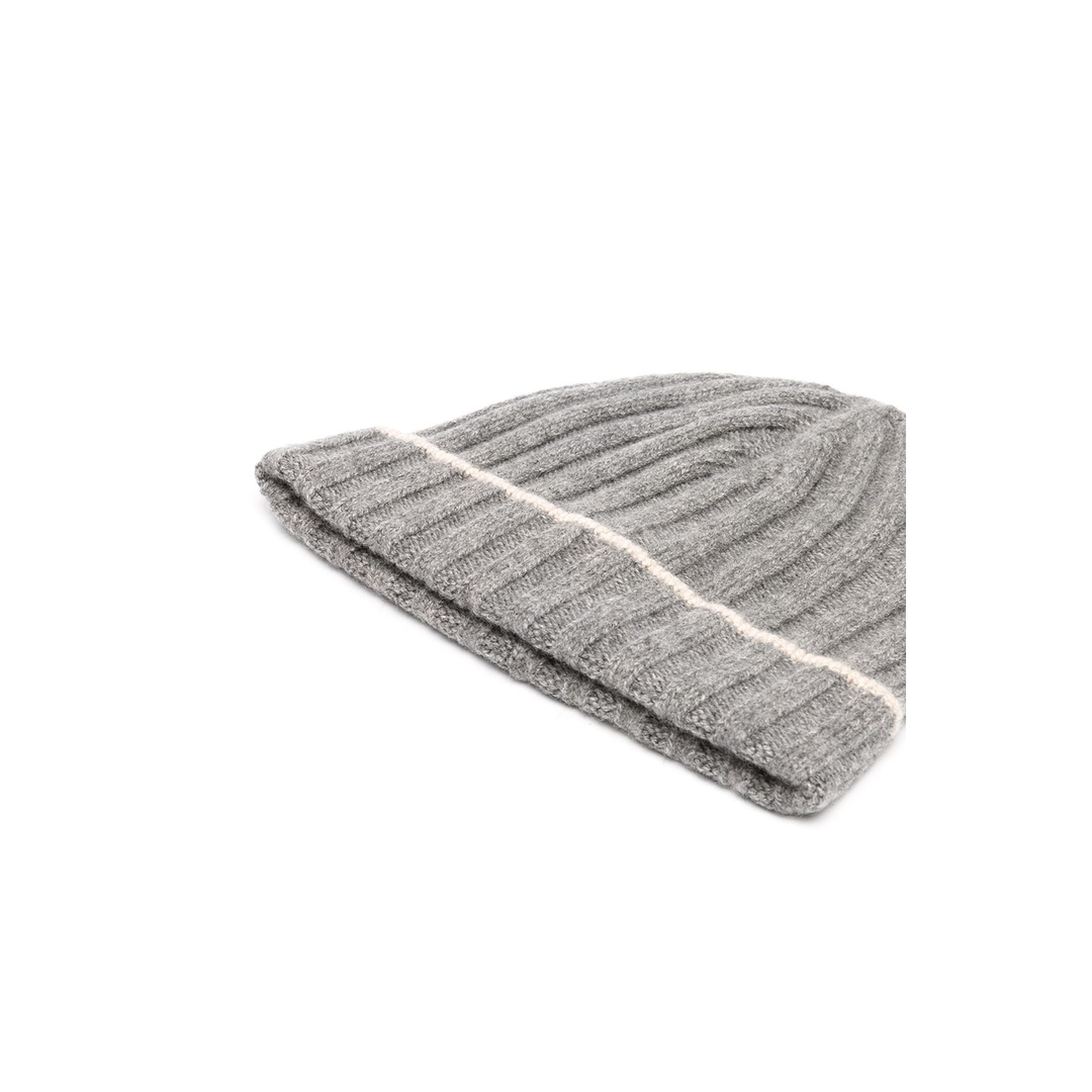 Contrast Line Beanie
