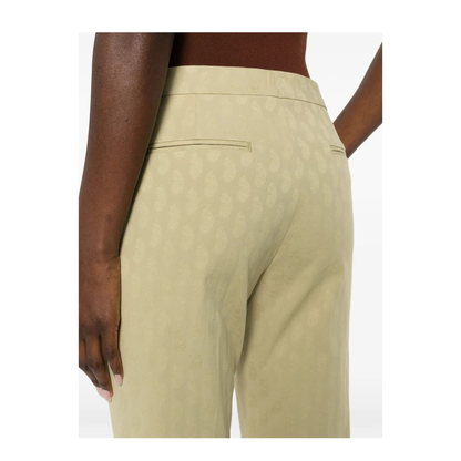 MAYFEYR - Etro - Cropped Cotton Jacquard Trousers With Micro Paisley Motif - WREA000299TJEK3
