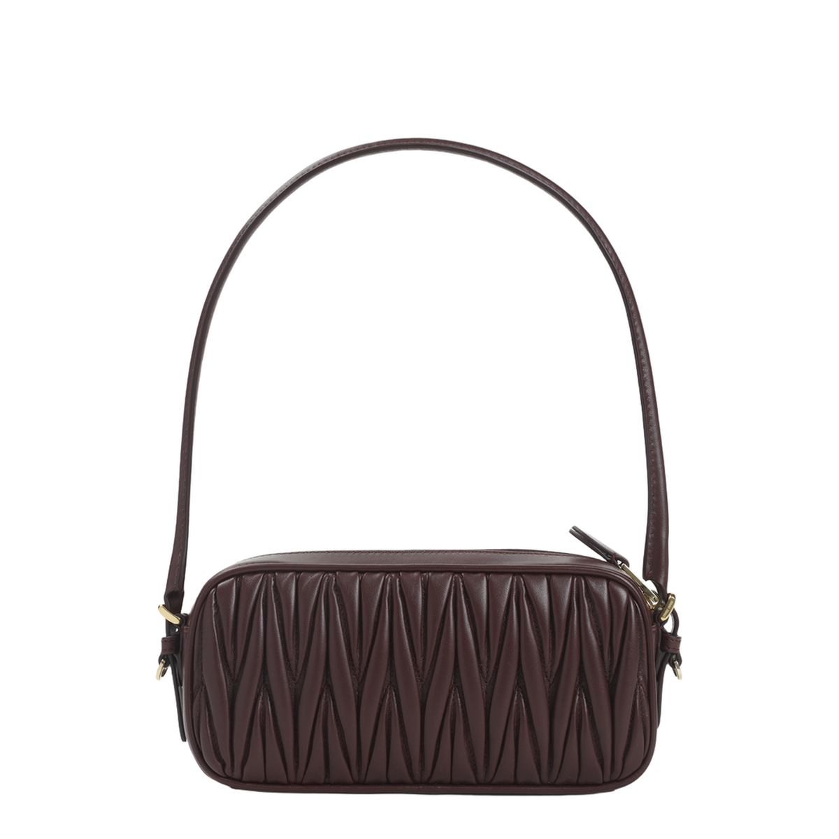 Matelassé Nappa Leather Pouch
