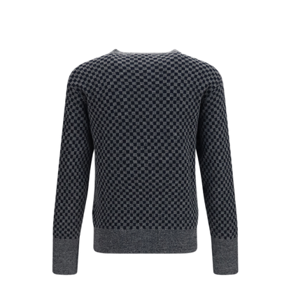 MAYFEYR - Vivienne Westwood - Checkmate Alpaca And Cotton Blend Sweater - 2701003GC00AFO102
