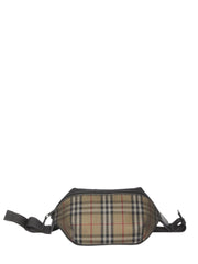 Sonny Check and Mesh Belt Bag