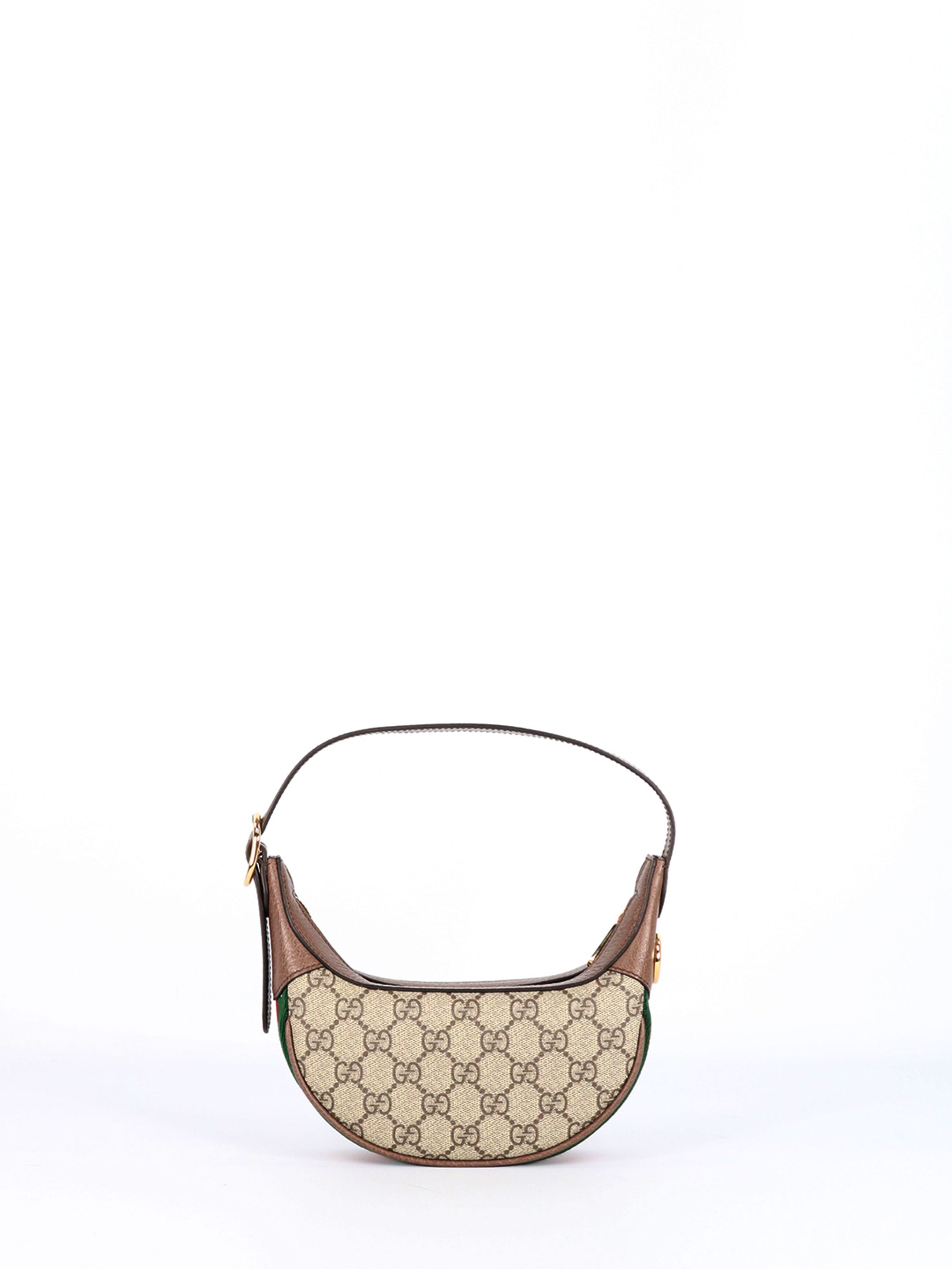 Ophidia Small Case in GG Supreme Canvas