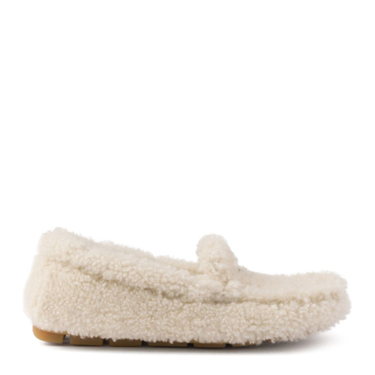 MAYFEYR - Prada - Shearling Driving Shoes - 1DD087FZF05MPDF0018