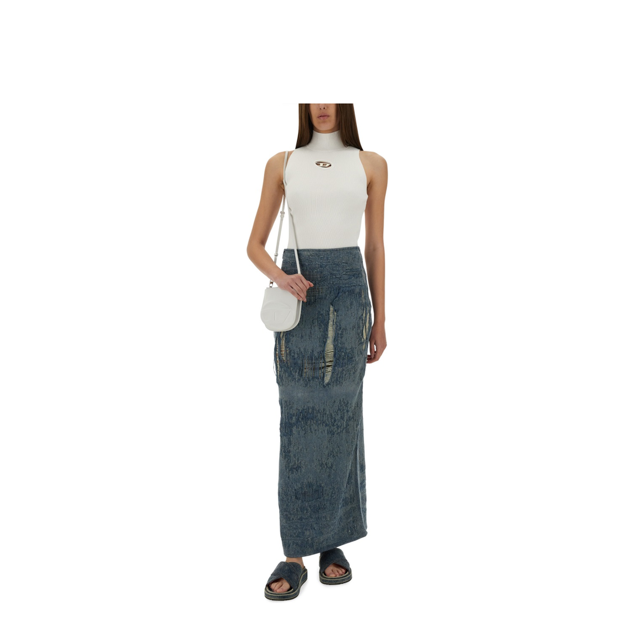 Clear Blue Skirt