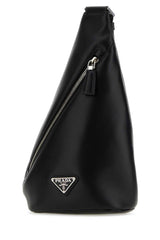 Logo-Plaque One Shoulder Backpack