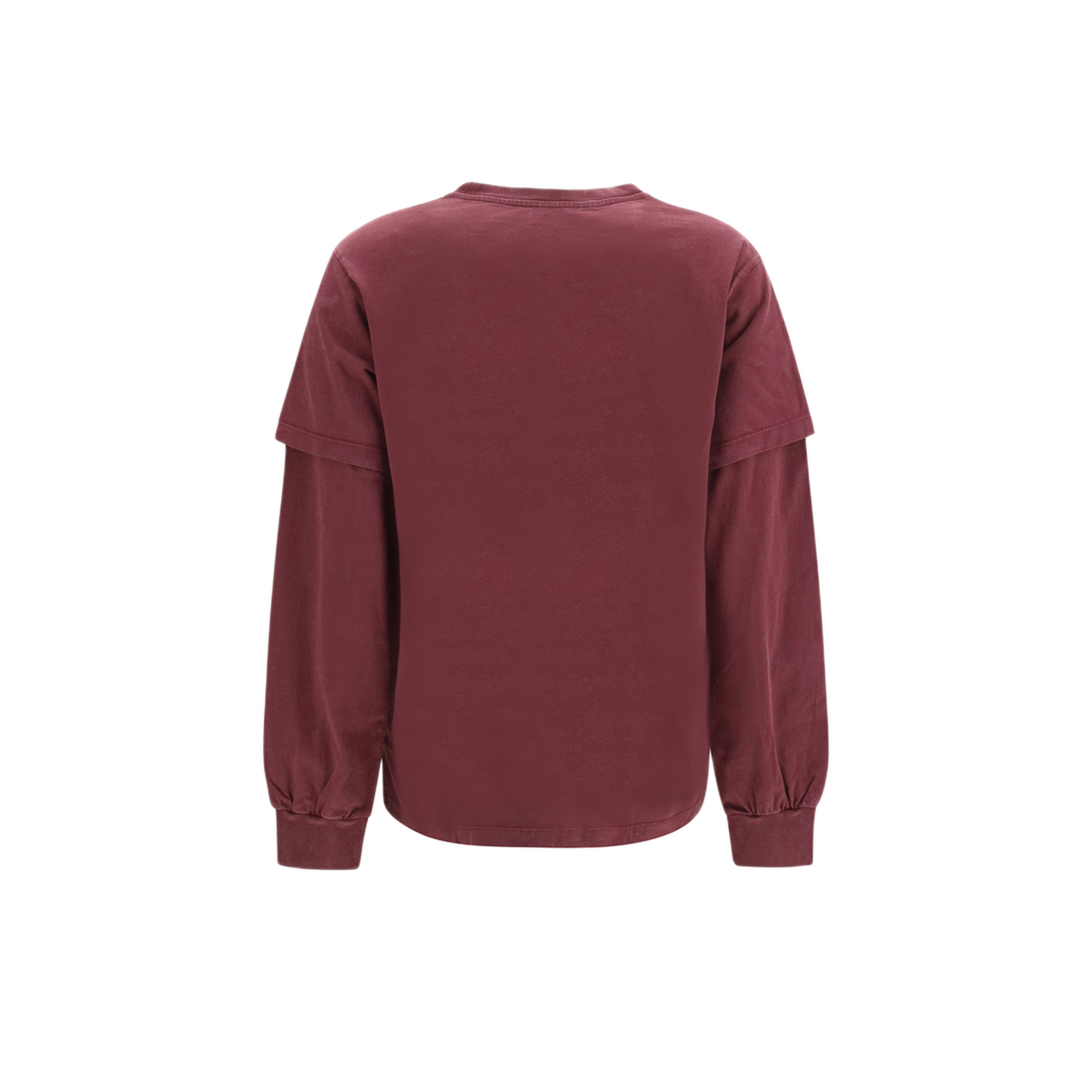 MAYFEYR - Ganni - Future Heavy Jersey Long Sleeve T Shirt - A1050266431