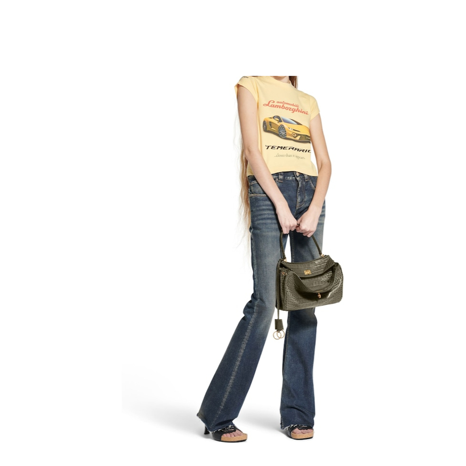 Rodeo Handbag Small in Army Green