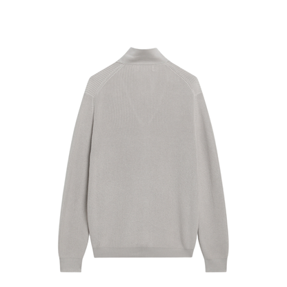 MAYFEYR - Brunello Cucinelli - Jute-Colored Cotton Zip-Up Cardigan - M2873356COC7944