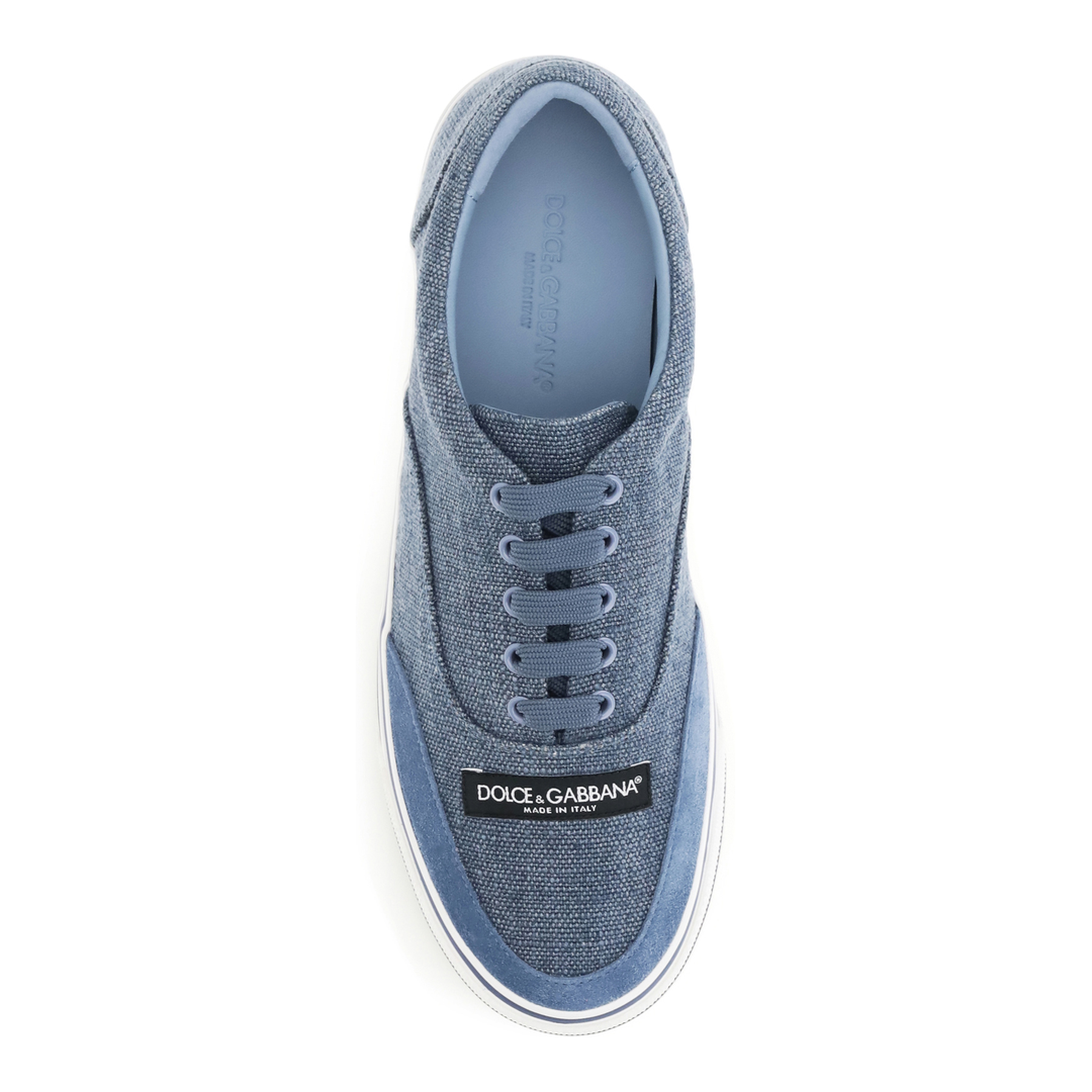 MAYFEYR - Dolce & Gabbana - Dg Sailing Linen Sneakers - CS2399A03328S980