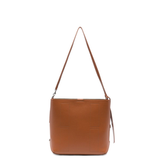 Hogan Hocket Medium Calf Leather Hobo Bag - Brown