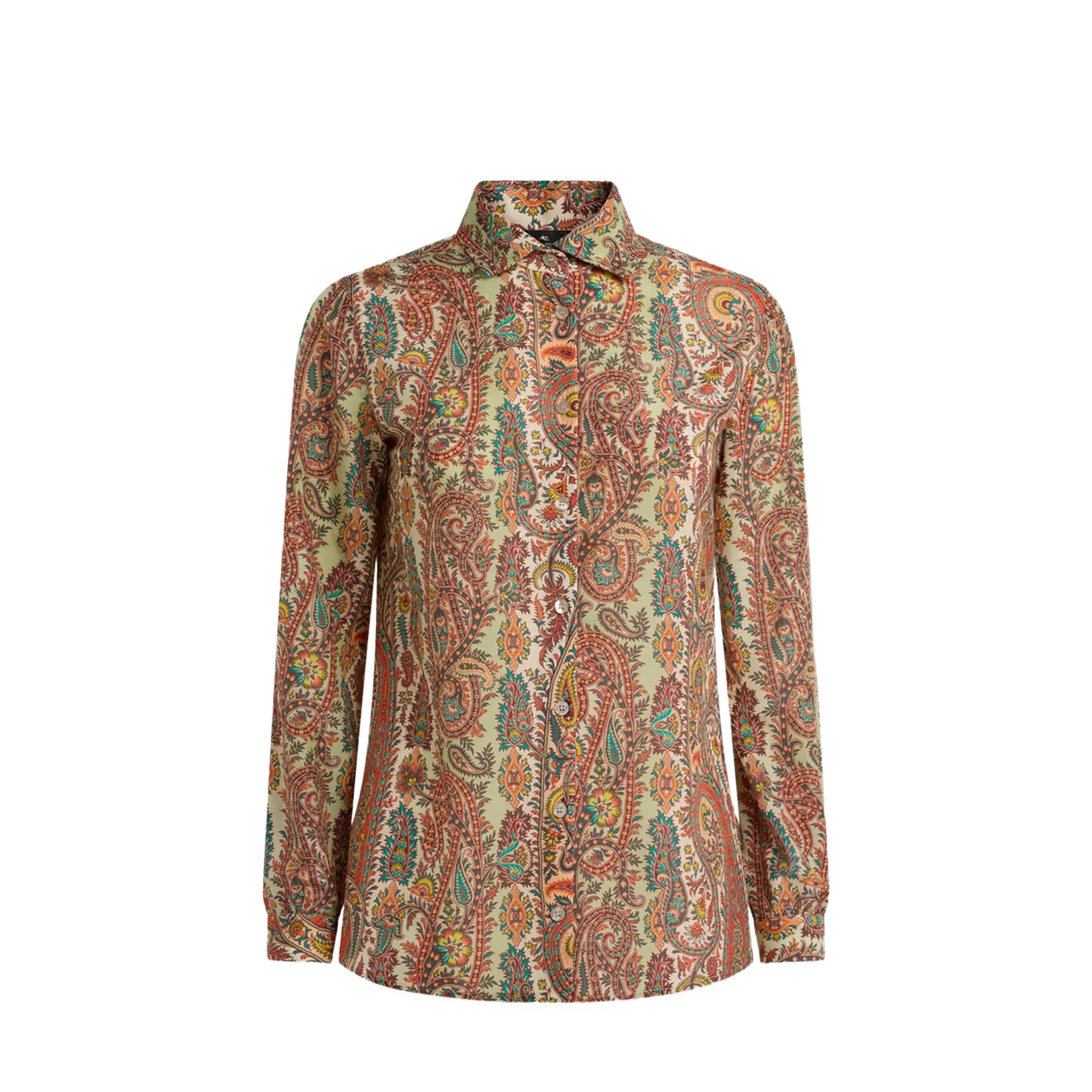 MAYFEYR - Etro - Paisley-Print Silk Blend Shirt - WRIA0019AKH03