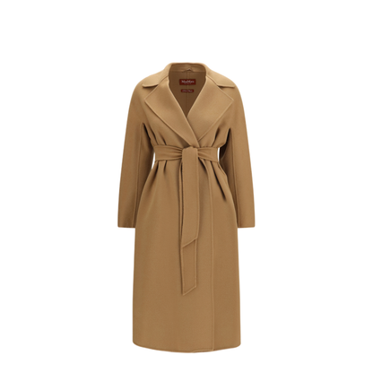 MAYFEYR -  - Long Robe Coat In Wool Cashmere Silk - 2626016021600024